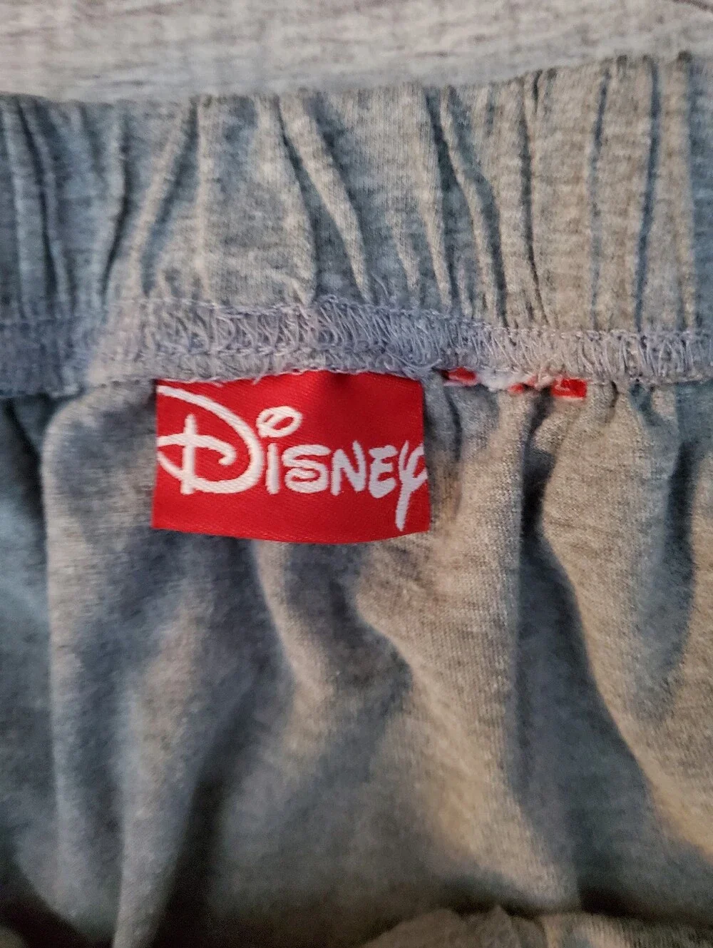 Disney Gray Shorts with Red Mickey Print